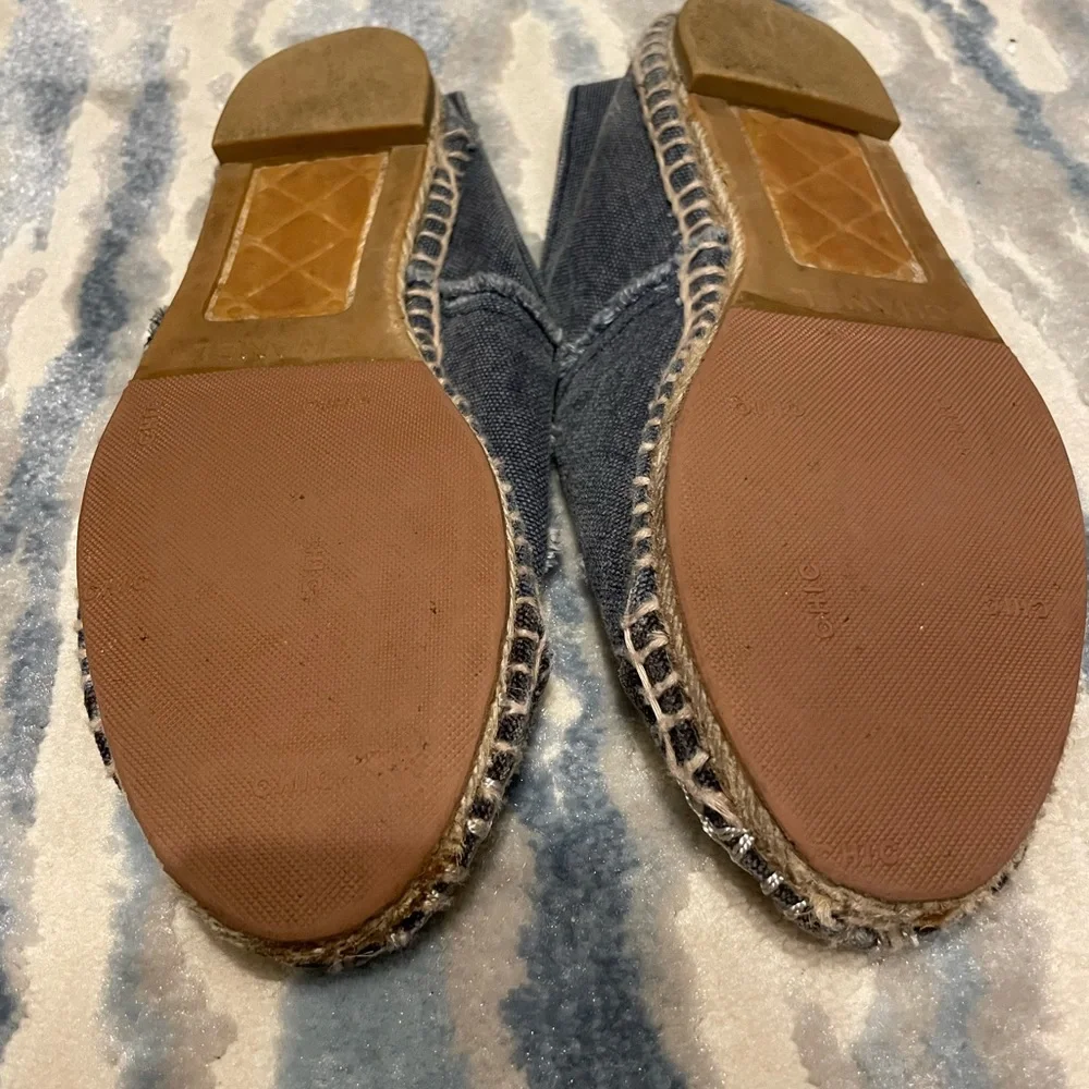 Chanel denim canvas flats - Picture 4 of 5